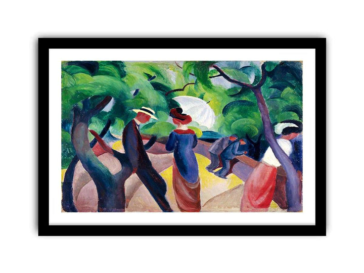 Promenade by August Macke