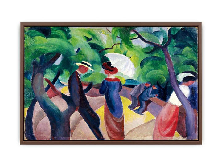 Promenade by August Macke