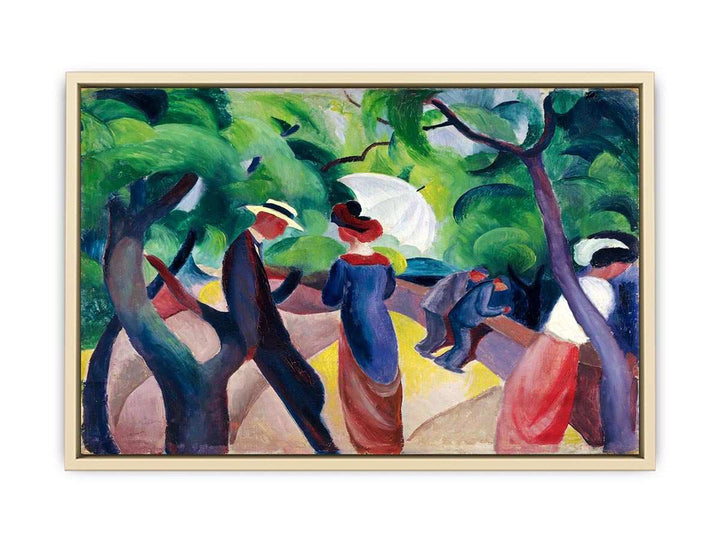 Promenade by August Macke