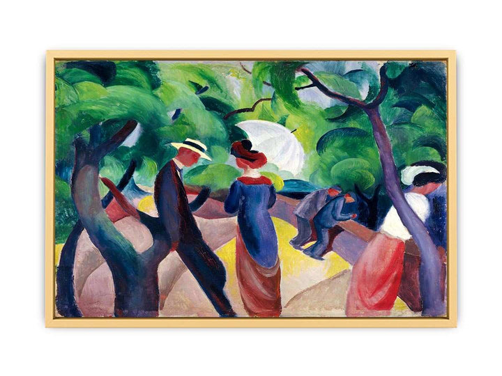 Promenade by August Macke