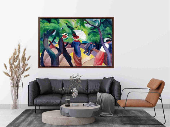 Promenade by August Macke