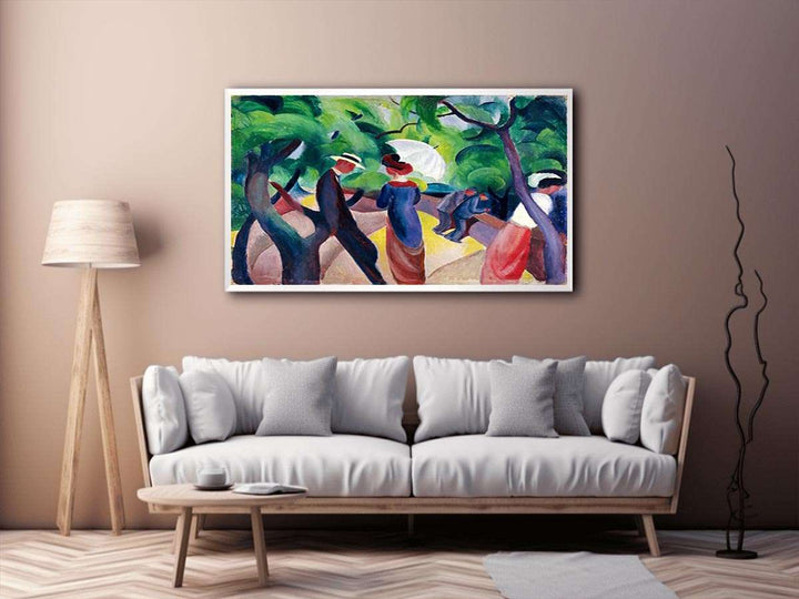 Promenade by August Macke