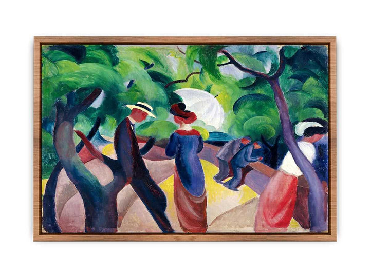 Promenade by August Macke