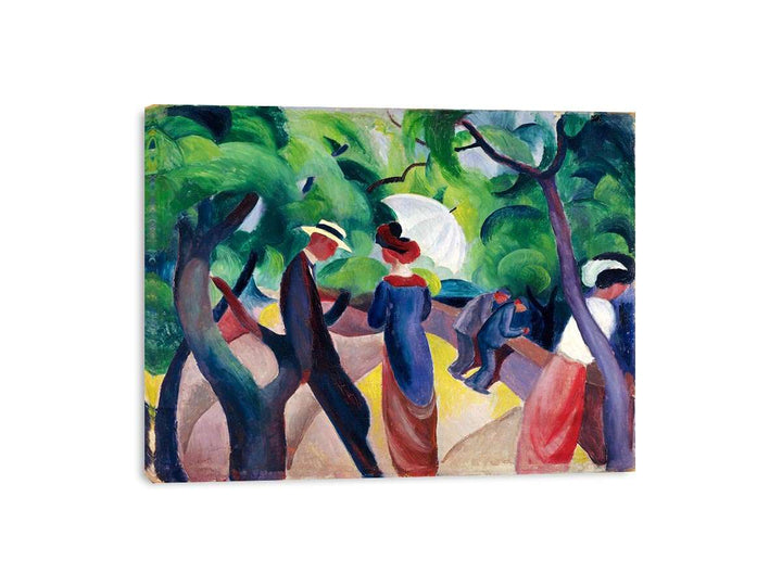 Promenade by August Macke