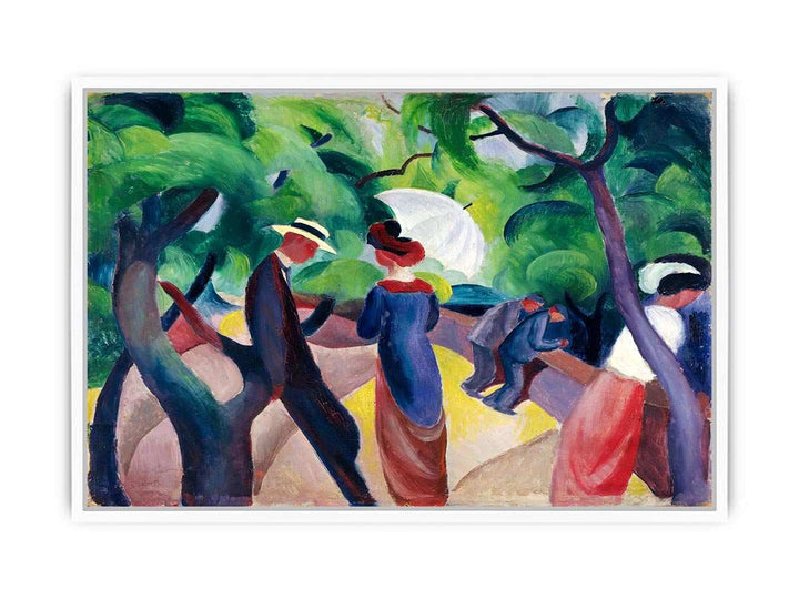 Promenade by August Macke