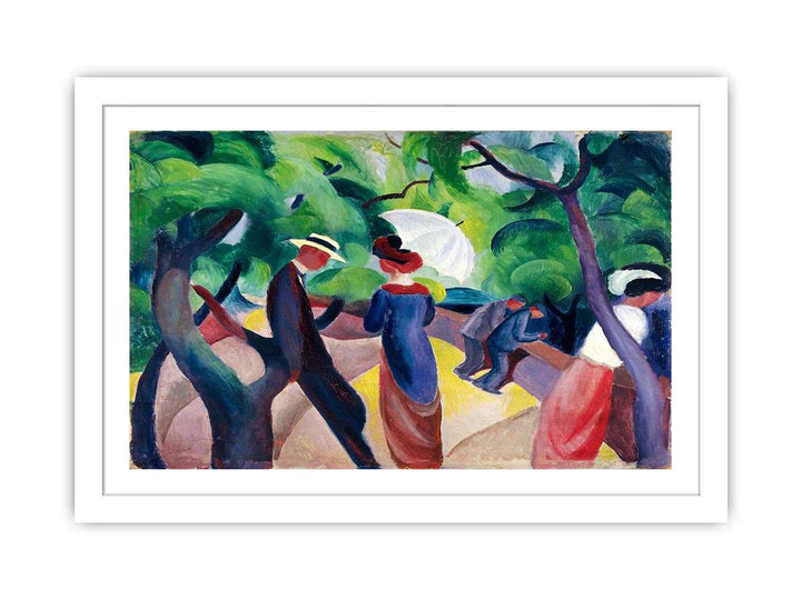 Promenade by August Macke