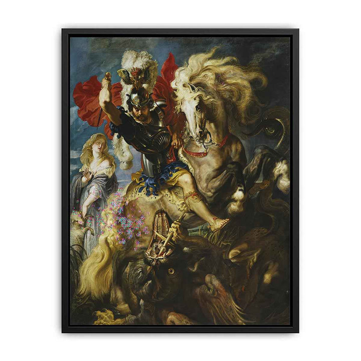 St. George and the Dragon by Paul Rubens