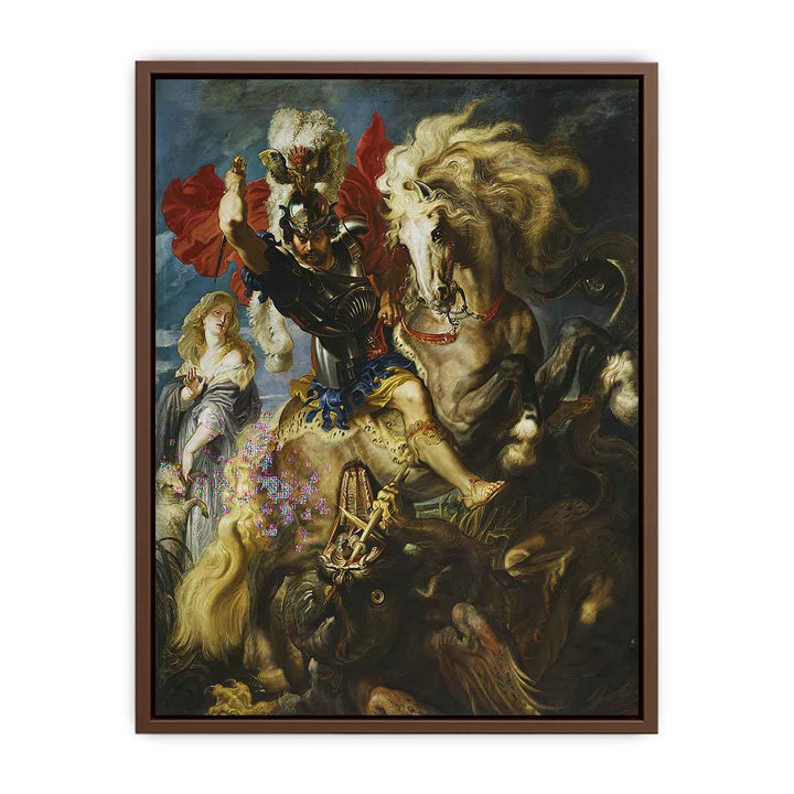 St. George and the Dragon by Paul Rubens