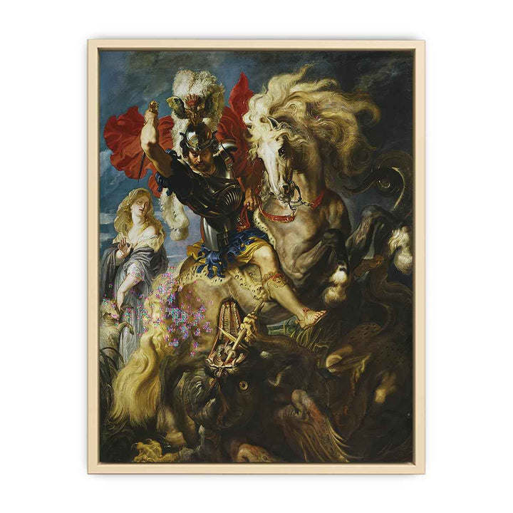 St. George and the Dragon by Paul Rubens
