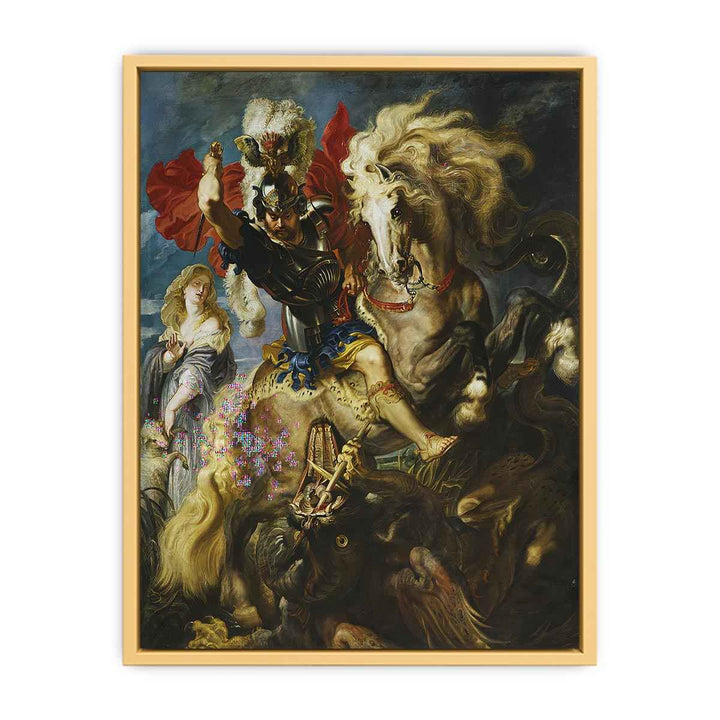 St. George and the Dragon by Paul Rubens