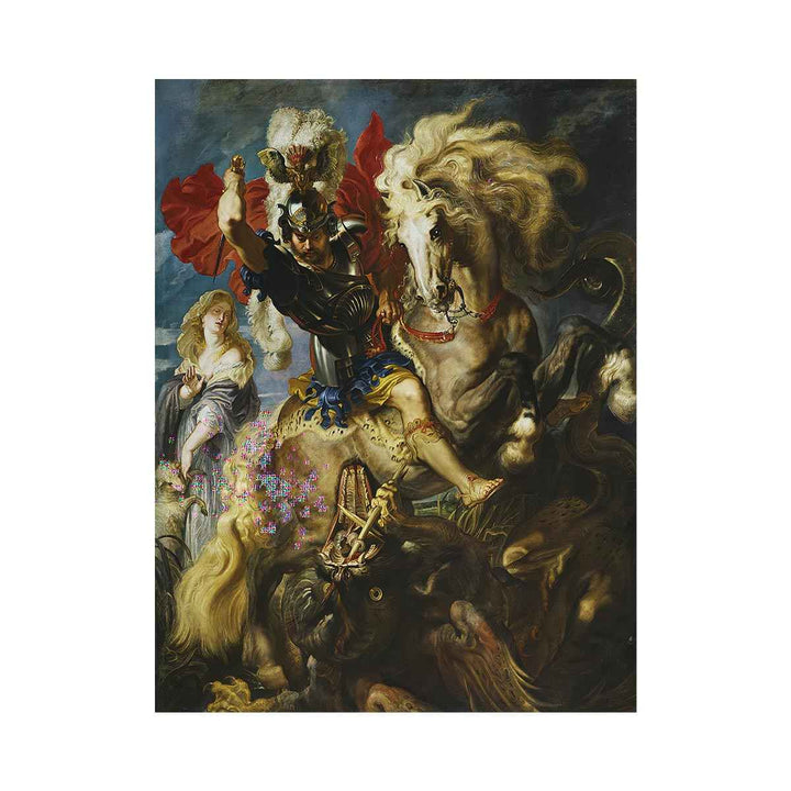 St. George and the Dragon by Paul Rubens
