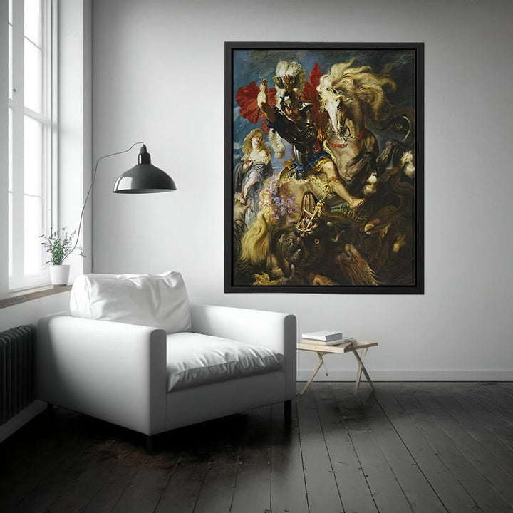 St. George and the Dragon by Paul Rubens