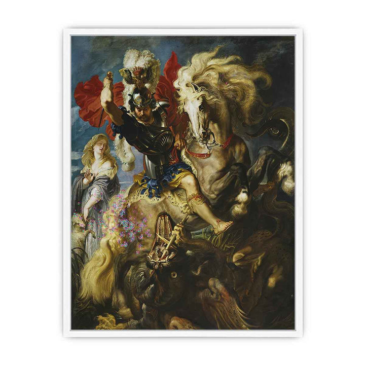 St. George and the Dragon by Paul Rubens
