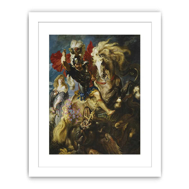 St. George and the Dragon by Paul Rubens