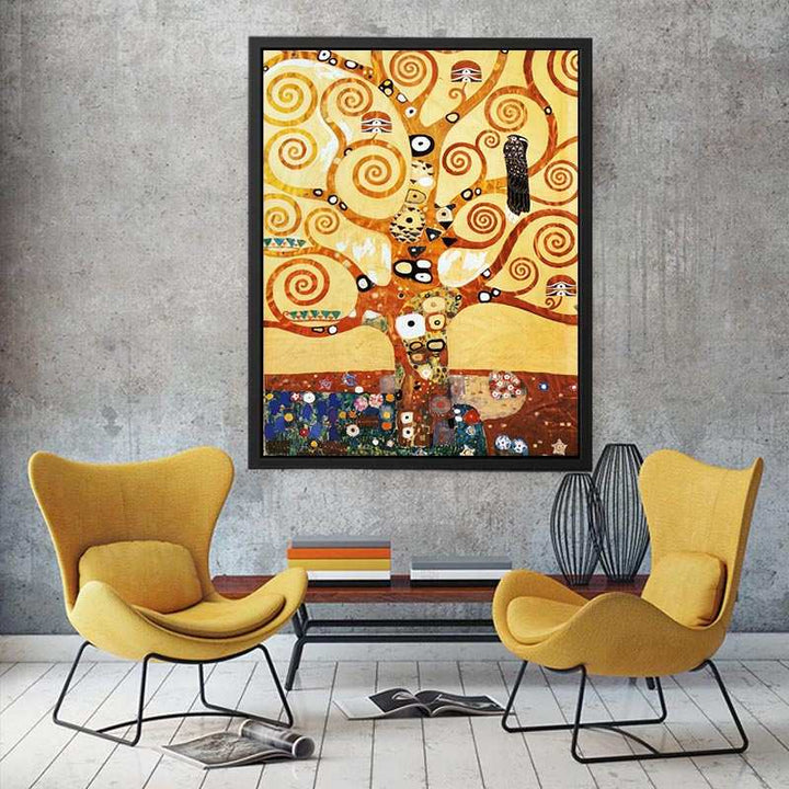 Cartoon for the Frieze  by Klimt