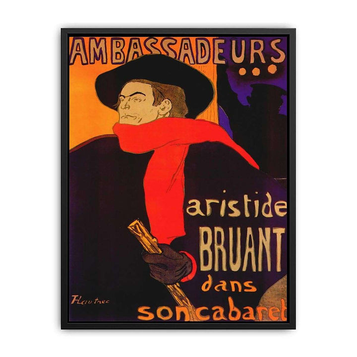Ambassadeurs by Henri de Toulouse by Lautrec