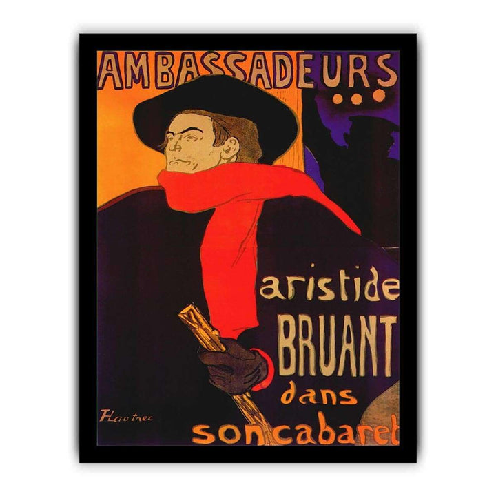 Ambassadeurs by Henri de Toulouse by Lautrec