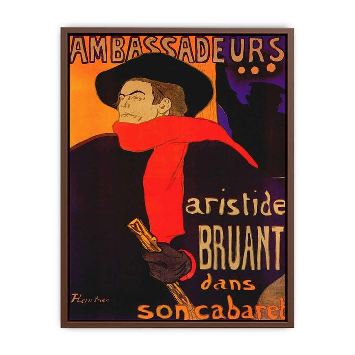 Ambassadeurs by Henri de Toulouse by Lautrec