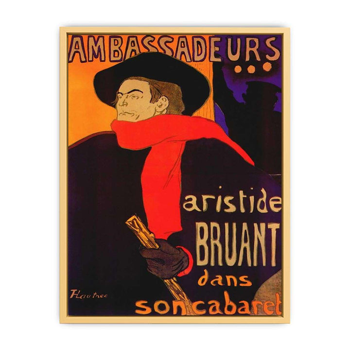 Ambassadeurs by Henri de Toulouse by Lautrec