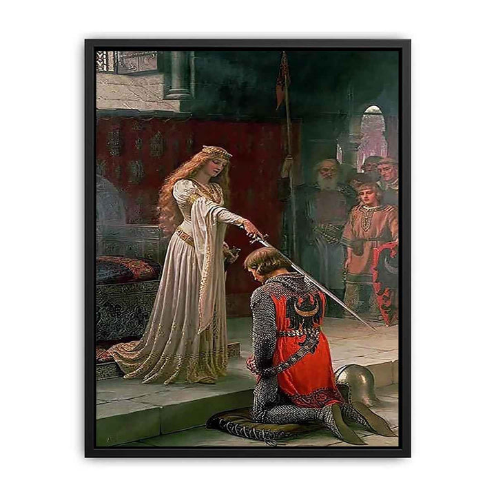 The Accolade by Edmund Blair Blair Leighton