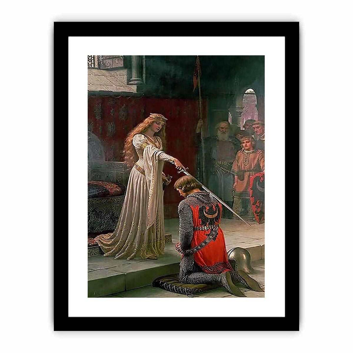 The Accolade by Edmund Blair Blair Leighton