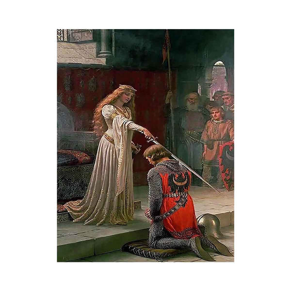 The Accolade by Edmund Blair Blair Leighton