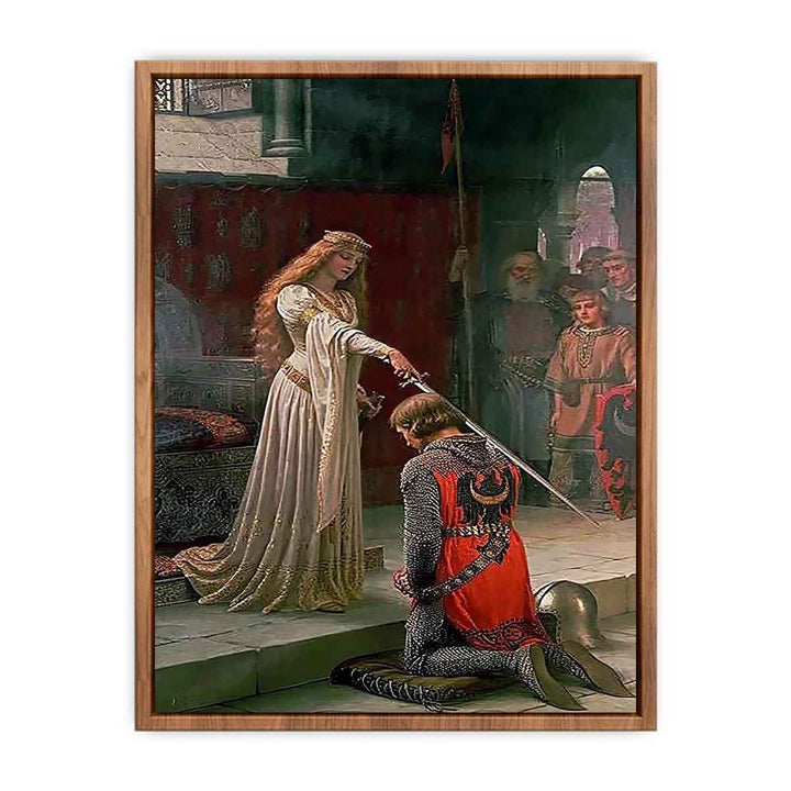 The Accolade by Edmund Blair Blair Leighton