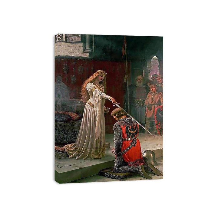 The Accolade by Edmund Blair Blair Leighton