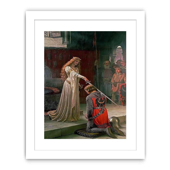 The Accolade by Edmund Blair Blair Leighton