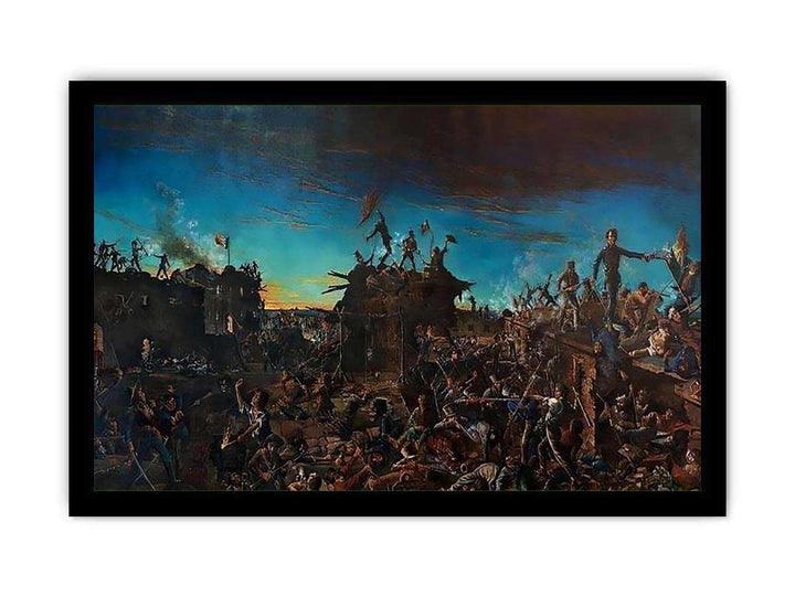 Dawn at the Alamo