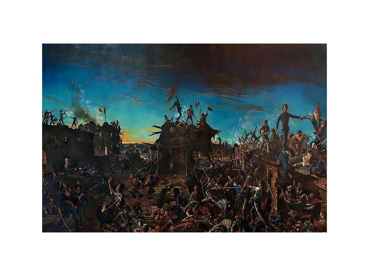 Dawn at the Alamo