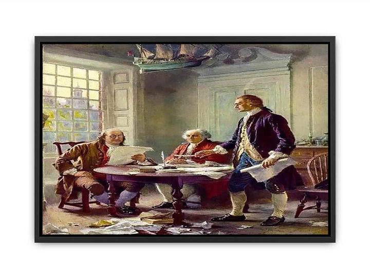 Writing the Declaration of Independence in 1776