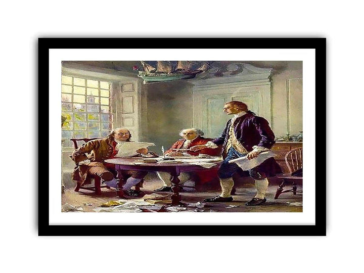 Writing the Declaration of Independence in 1776