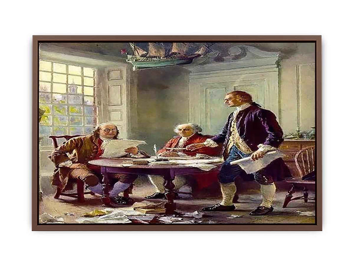 Writing the Declaration of Independence in 1776