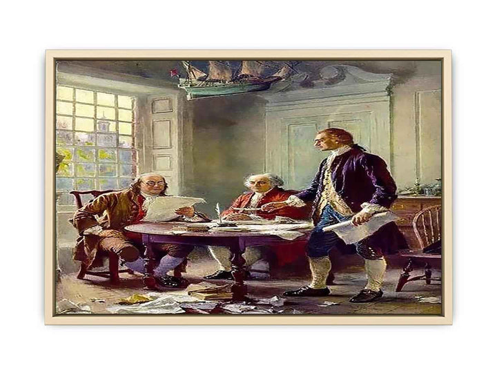 Writing the Declaration of Independence in 1776