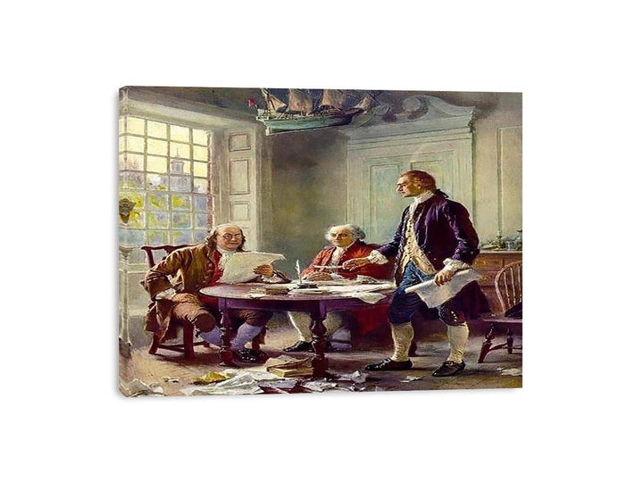 Writing the Declaration of Independence in 1776