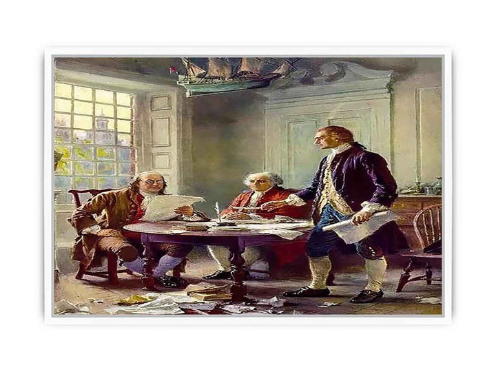 Writing the Declaration of Independence in 1776