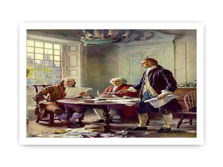 Writing the Declaration of Independence in 1776