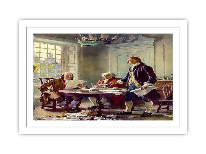 Writing the Declaration of Independence in 1776