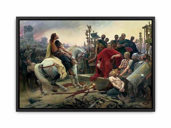 Vercingetorix throws down his arms at the feet of Julius Caesar