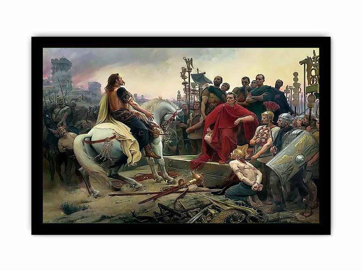 Vercingetorix throws down his arms at the feet of Julius Caesar