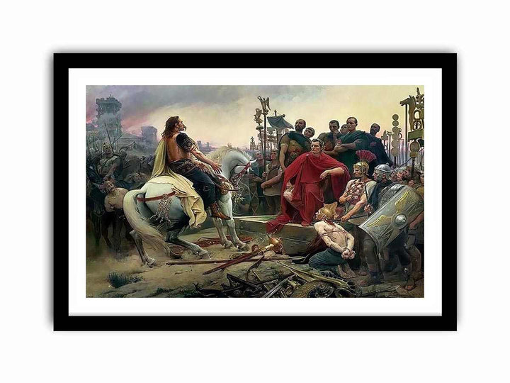 Vercingetorix throws down his arms at the feet of Julius Caesar