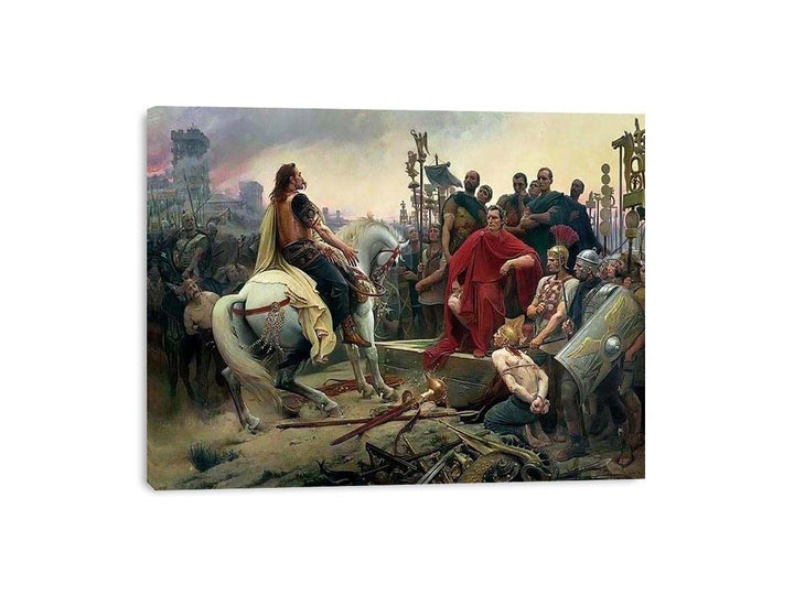 Vercingetorix throws down his arms at the feet of Julius Caesar