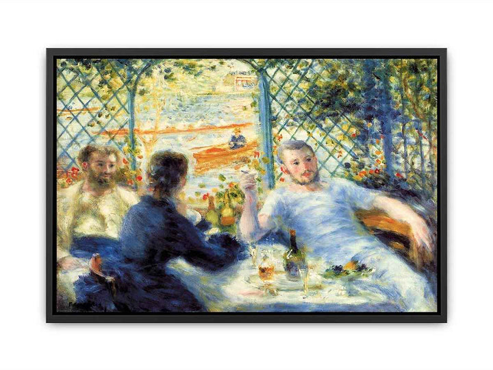 The Canoeists Luncheon by Pierre-Auguste Renoir