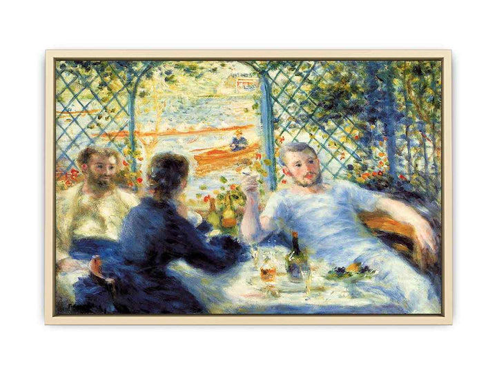 The Canoeists Luncheon by Pierre-Auguste Renoir