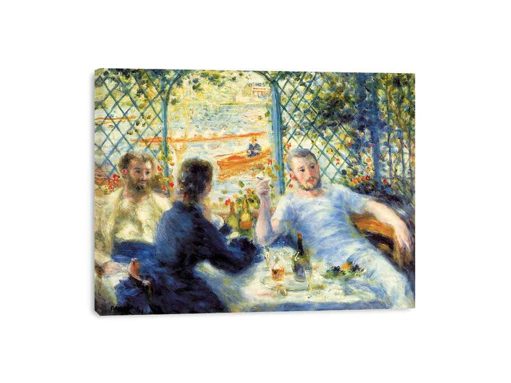 The Canoeists Luncheon by Pierre-Auguste Renoir