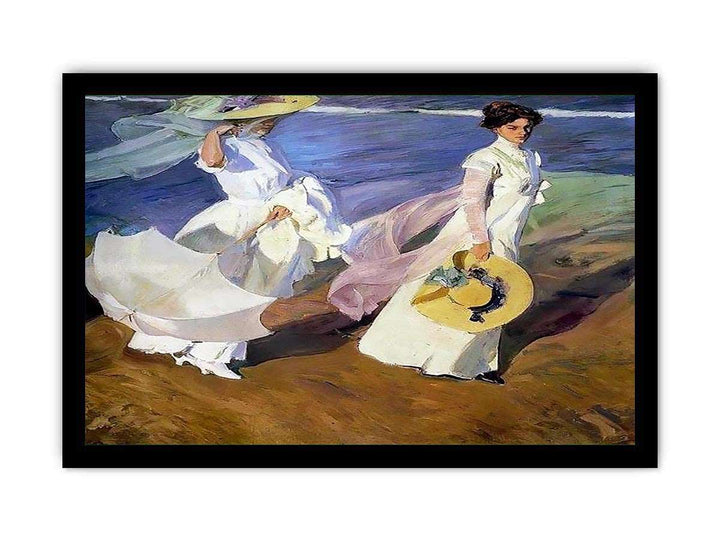 Strolling along the Seashore