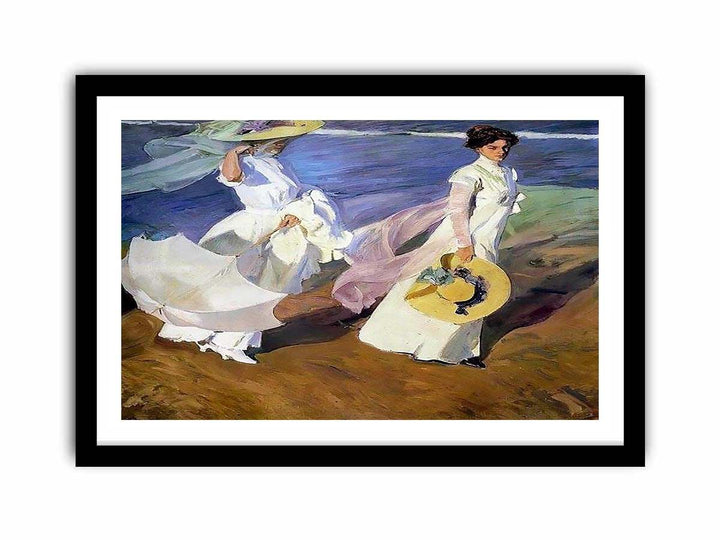 Strolling along the Seashore