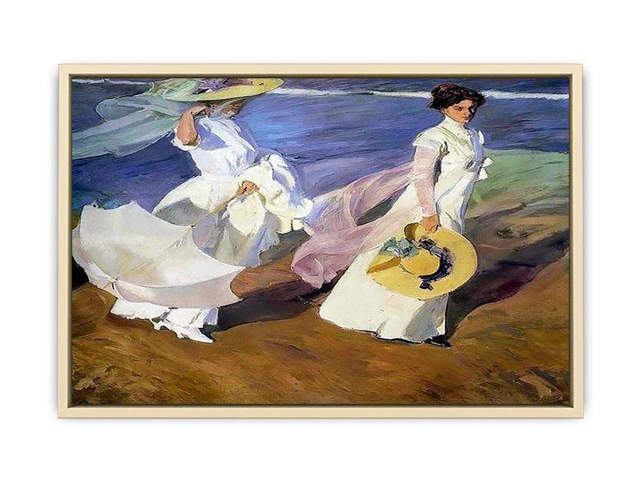 Strolling along the Seashore