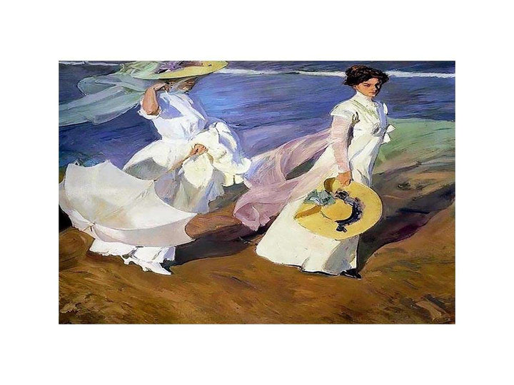 Strolling along the Seashore
